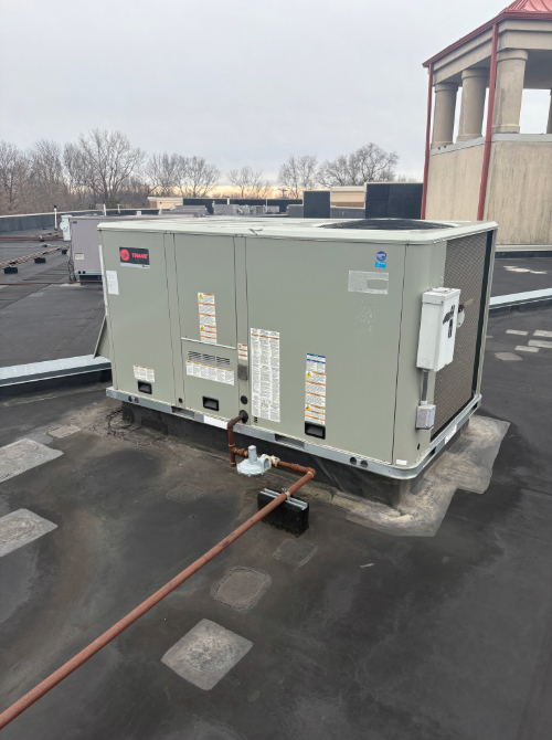 Commercial HVAC Rooftop Unit Trane